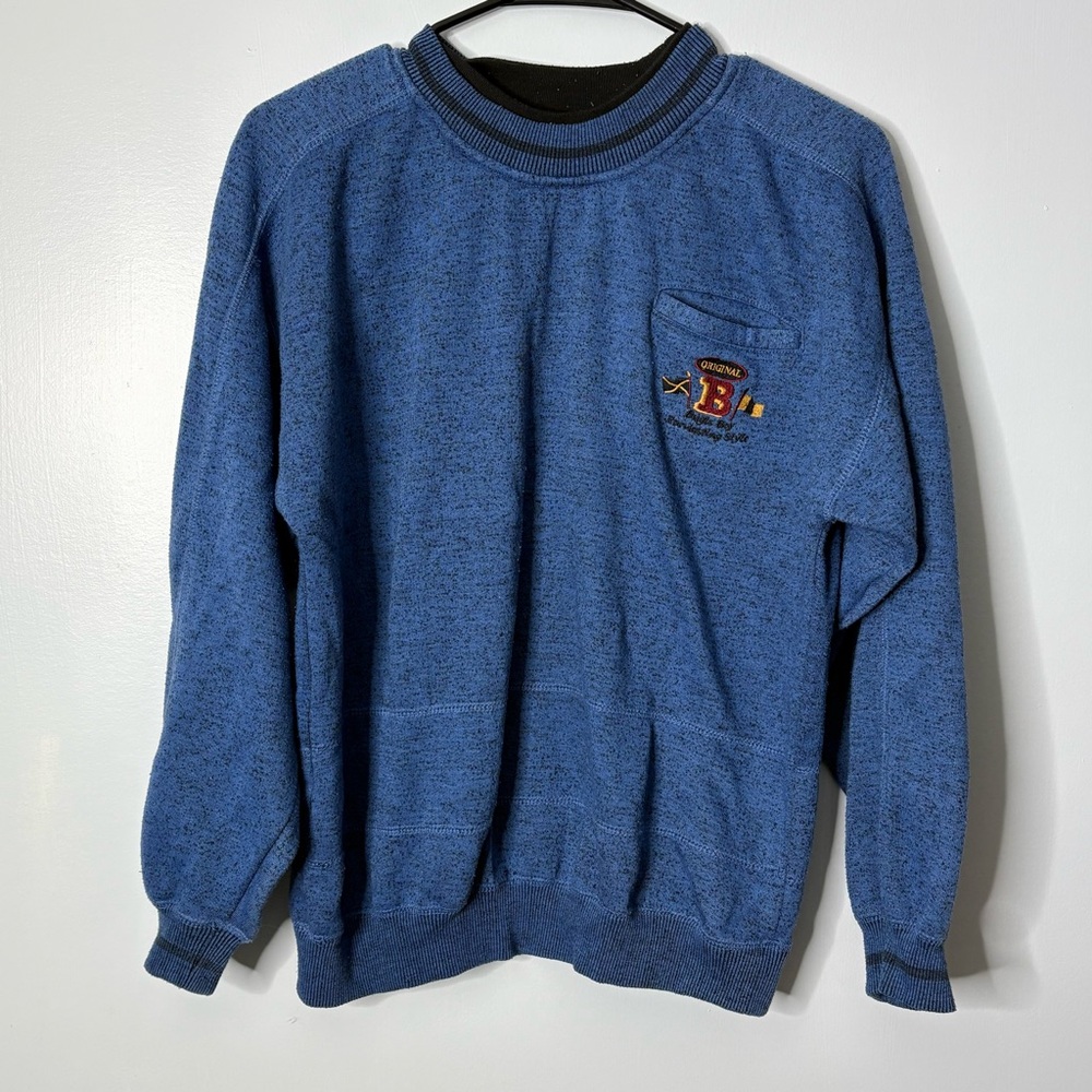 Vintage Bugle Boy Crewneck Sweatshirt SMALL EXCELLENT
